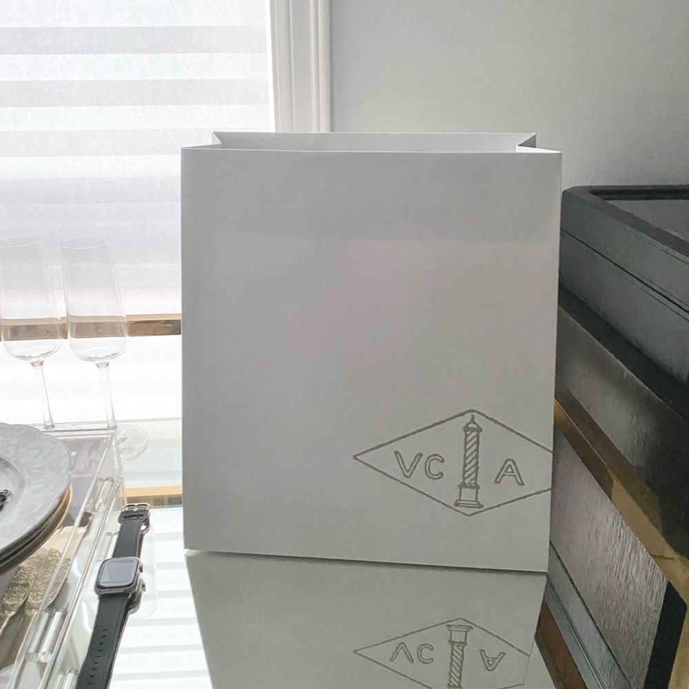 Van Cleef & Arpels Boutique Shopping Bag
